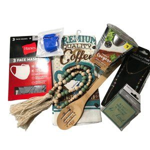HOUSE WARMING GIFT Fun Household Kitchen Bundle Decor Mask Lanyard